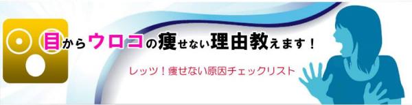 痩せない理由教えます